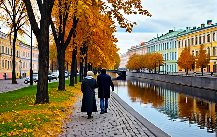 러시아 여행 비자 신청 방법 - Moscow Cityscape**

"A professional female tourist, fully clothed in a modest winter coat and scarf,...
